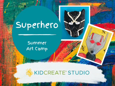 Superhero Summer Art Camp (6-12 years)