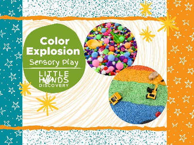 Color Explosion Sensory Play  (18 months -6 Years)
